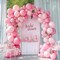 Pastel Pink Balloon Garland Double Stuffed Light Baby Pink Balloon Arch Kit